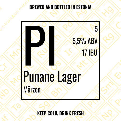 Punane Lager (Pl) - 330ml банка