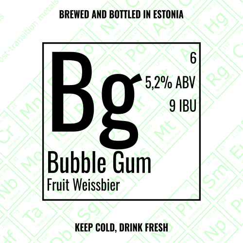 Bubble Gum (Bg) - 330ml банка