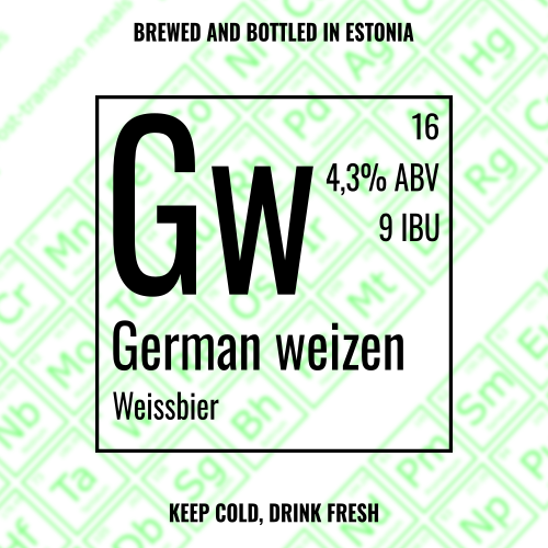 German Weizen (Gw) - 330ml банка