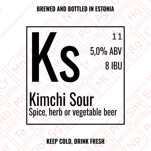 Kimchi Sour (Ks) - 330ml банка